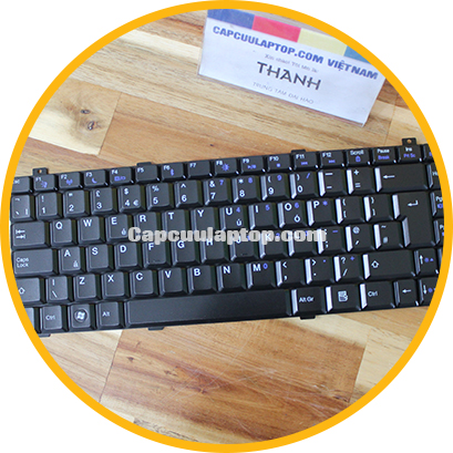 Keyboard laptop Gateway W350