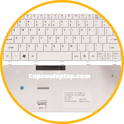 Key Acer 6230 6291 Aspire 2420 trắng