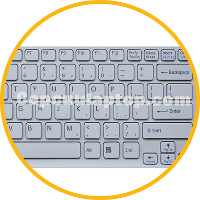 Key bàn phím Sony SVE 14 trắng SVE141C11L SVE141D11L SVE141J11W có khung