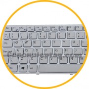Keyboard laptop SOny SVE11 Trắng
