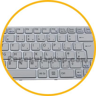 Keyboard laptop Sony SVE11 trắng