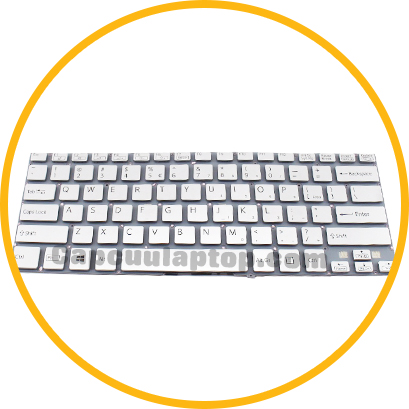Keyboard bàn phím laptop Sony SVF14E màu bạc