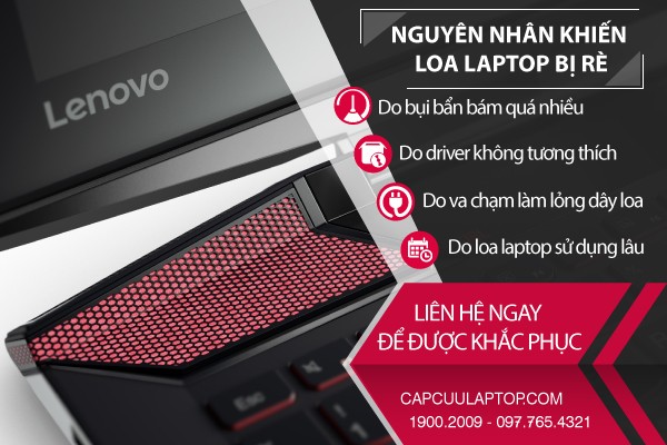 Nguyen nhan khien loa laptop bi re