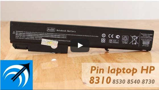 Pin laptop HP 8310