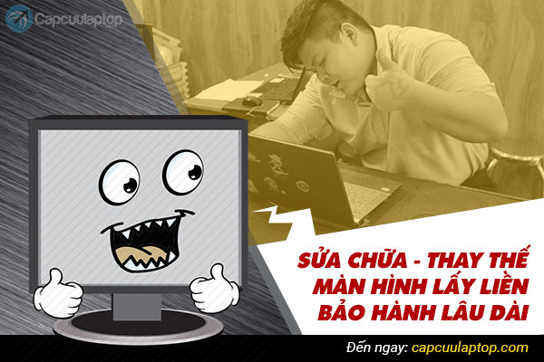 sua chua thay the man hinh laptop lay lien bao hanh lau dai