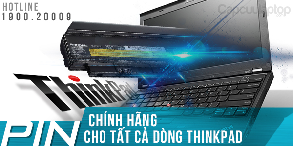 pin laptop thinkpad chinh hang cho tat ca cac dong thinkpad