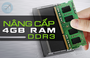 Nang cap ram 4GB DDR3